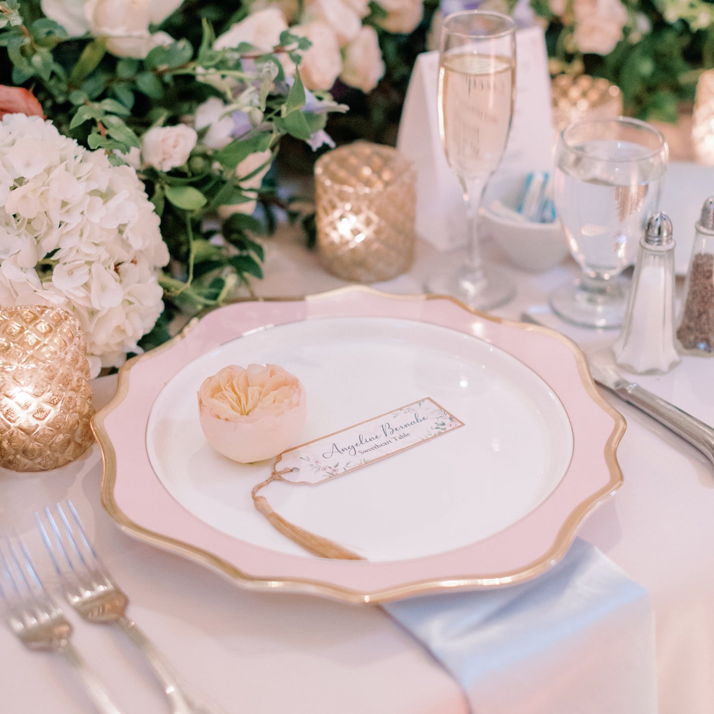 Bridgerton-Inspired Escort Cards