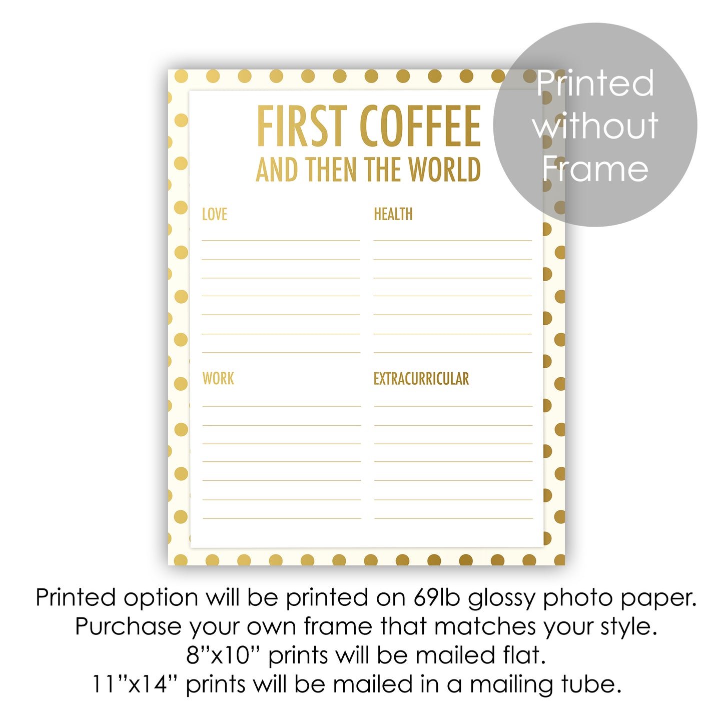 first coffee and then the world