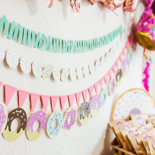 donut party decor