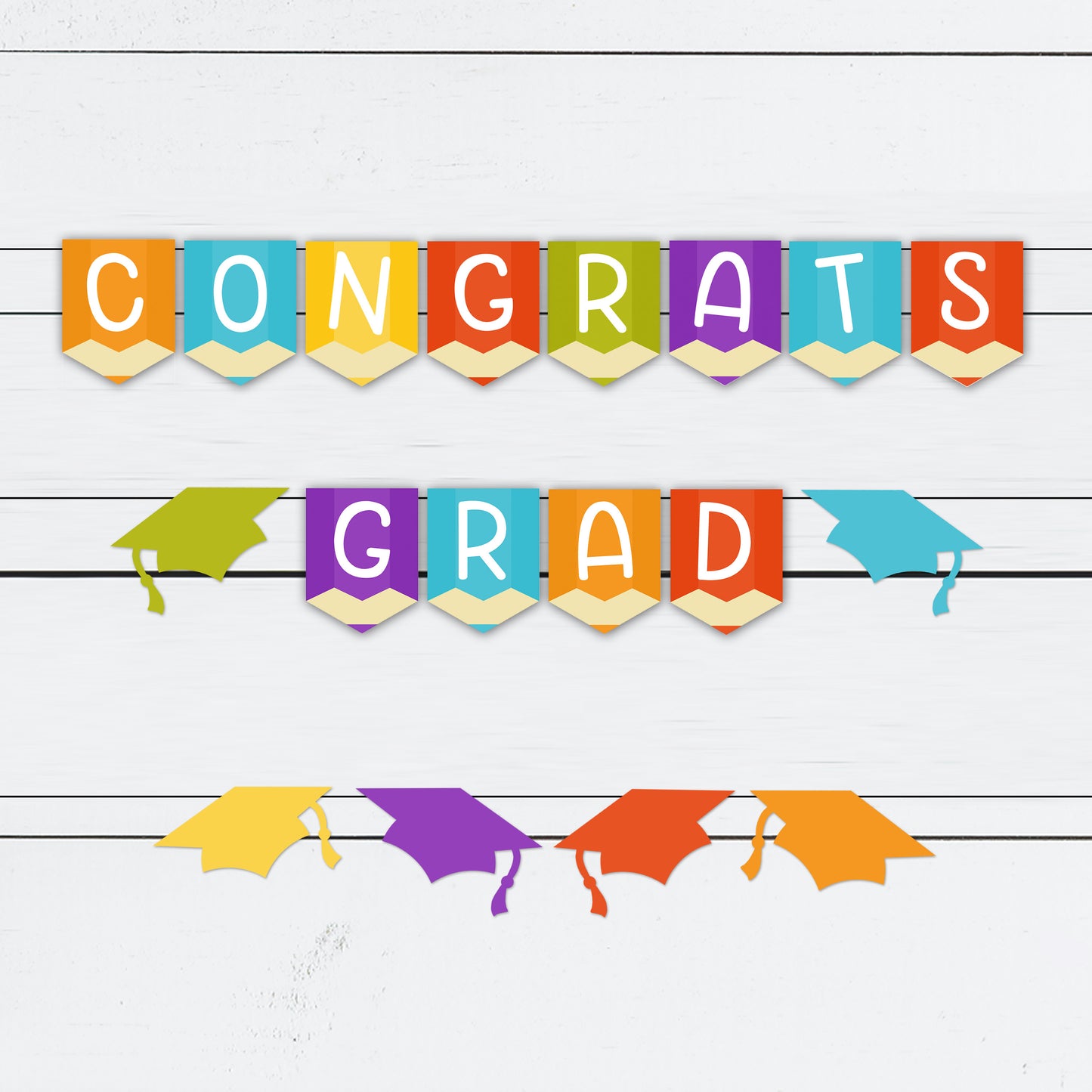 Preschool Graduation Sign, Banner, Diploma Party Kit