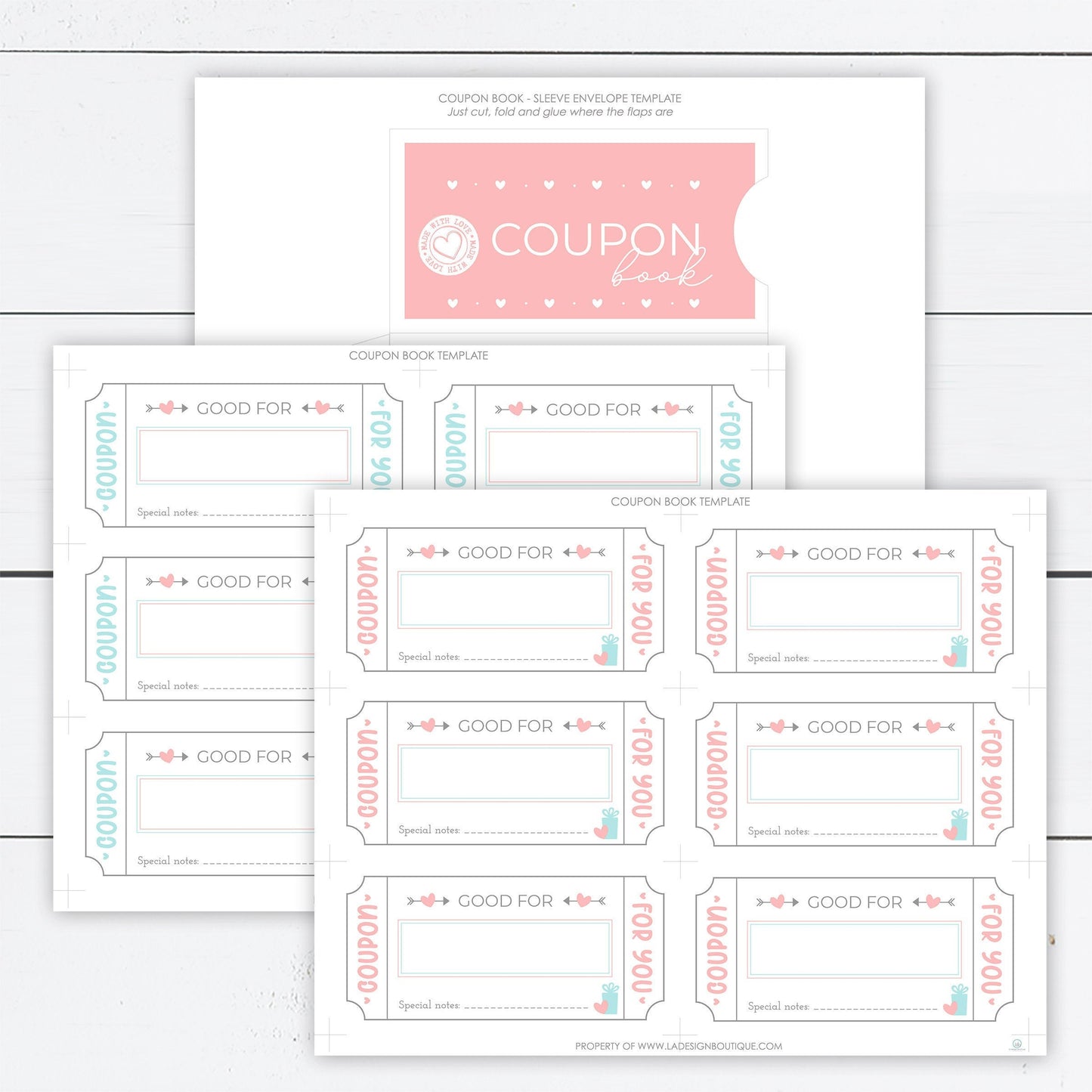 love coupon book