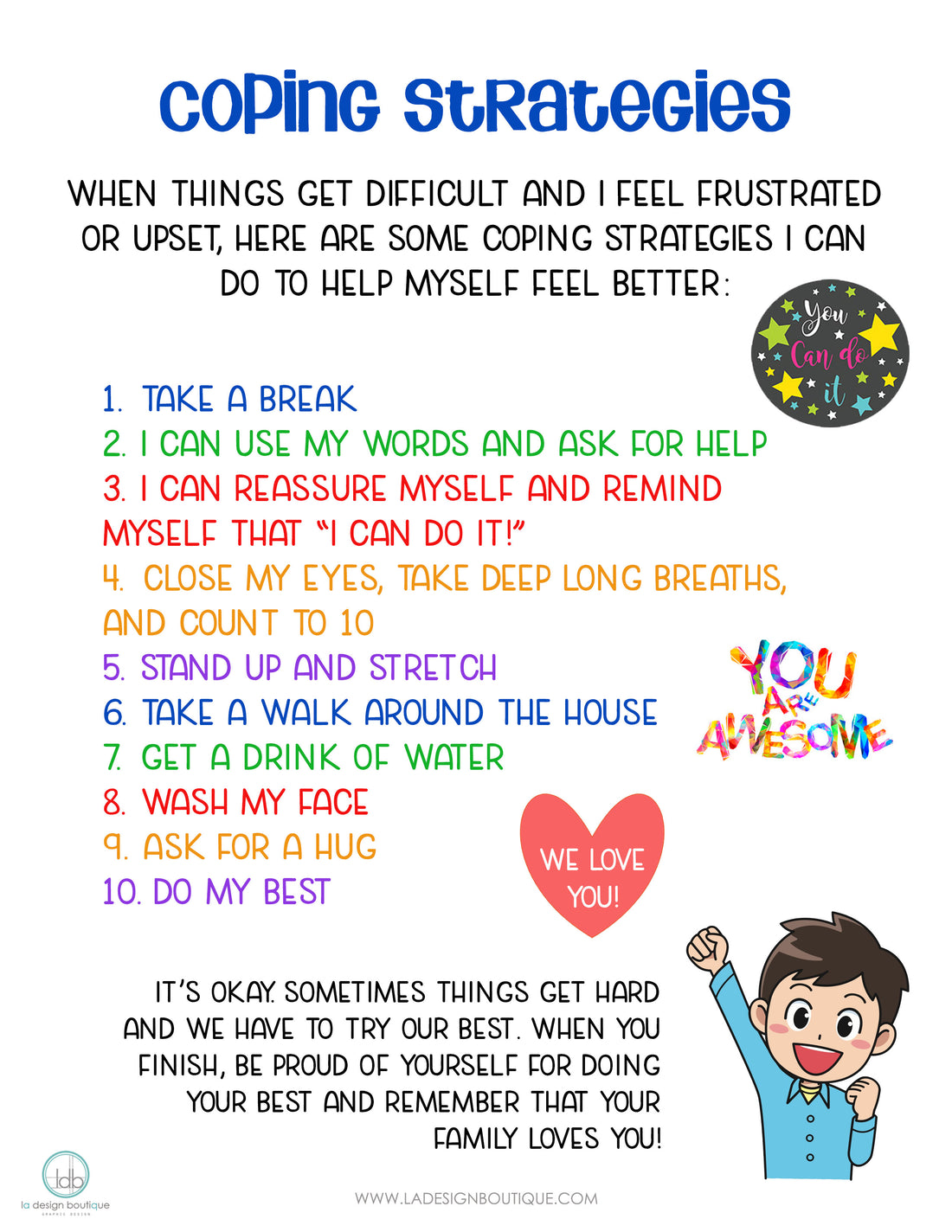 Coping Strategies for Kids and Adults