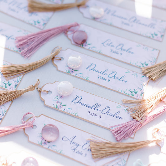 Bridgerton-Inspired Escort Cards