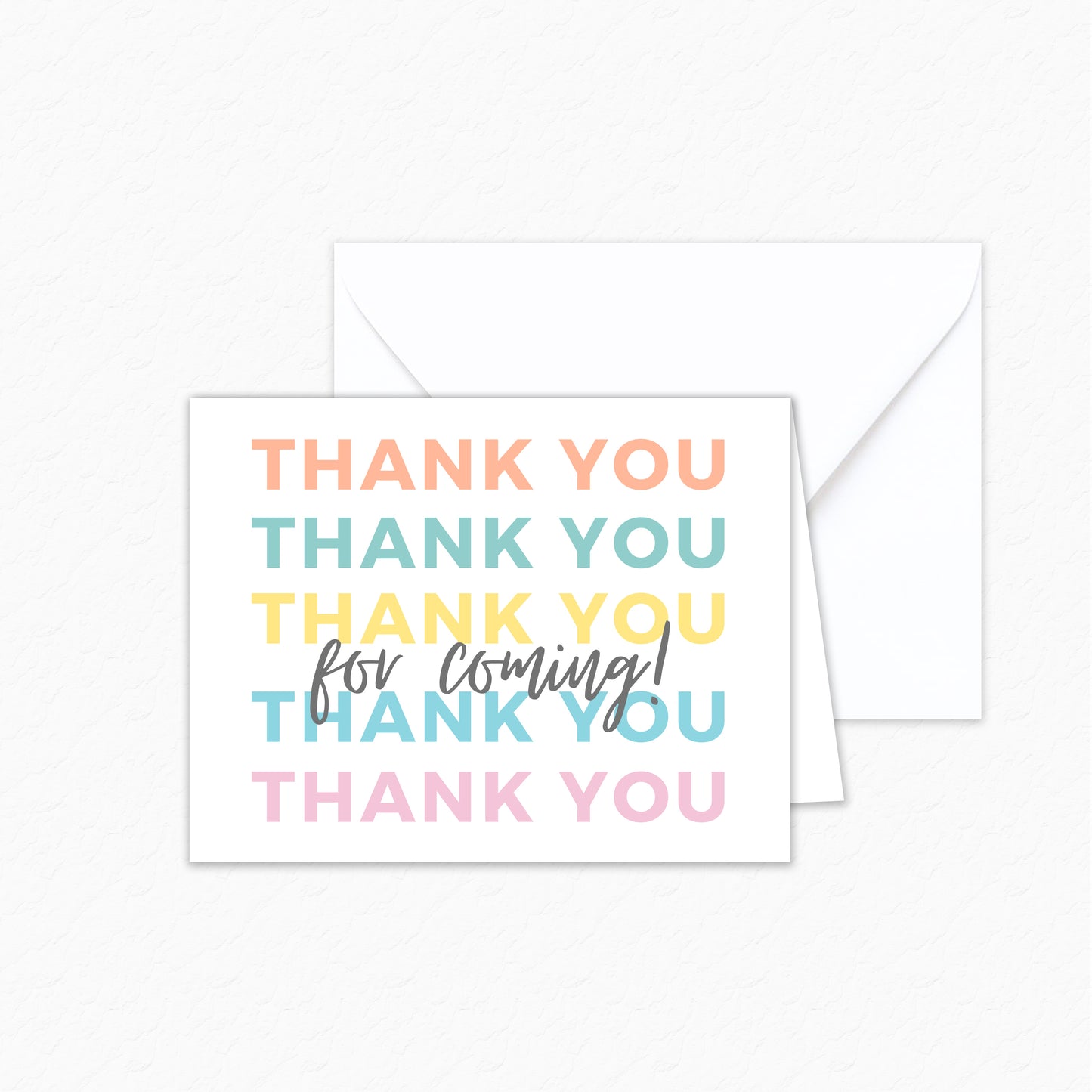 Thank You Card Printable