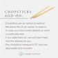 Modern Chopstick Sleeves