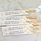 Personalized Chopstick Sleeves for a Dim Sum Party