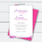 Japanese Inspired Floral Asian Wedding Invitation Suite