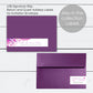 Japanese Inspired Floral Asian Wedding Invitation Suite