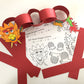 Lunar New Year Activity Sheets for Kids with DIY Paper Dragon