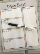Load image into Gallery viewer, Simple Gold and Gray Modern Vision Board Creator
