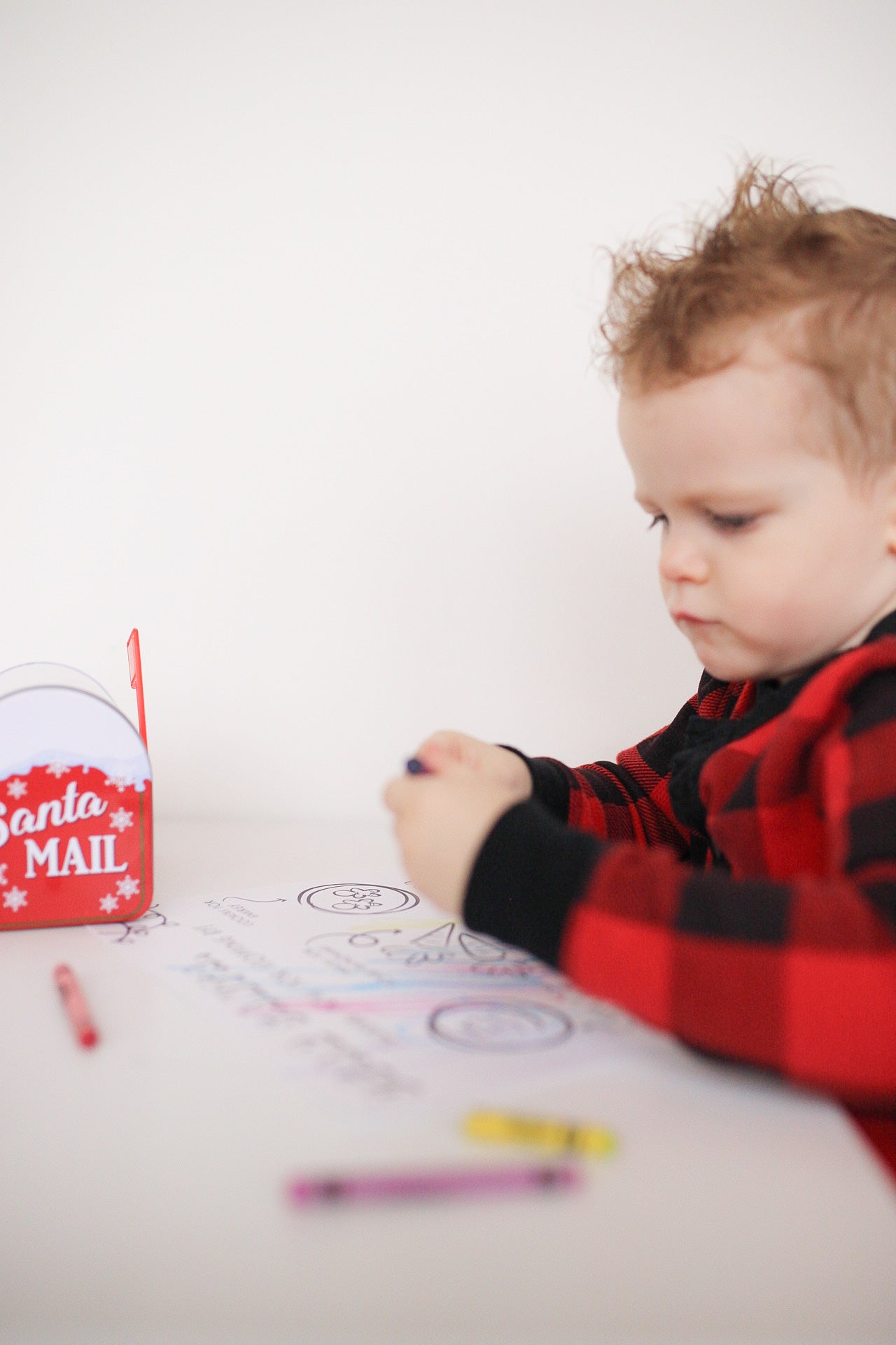 Dear Santa Placemat Tray for Milk and Cookies and Carrots