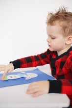 Load image into Gallery viewer, Christmas Cutout Activities for Kids with Santa, Elf, Snowman, and Reindeer
