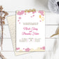 Pink Cherry Blossom Asian Wedding Invitation Suite