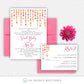 Hanging Marigolds Indian Hindu Cultural Wedding Invitation