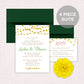 Marigold Indian Hindu Wedding Invitation