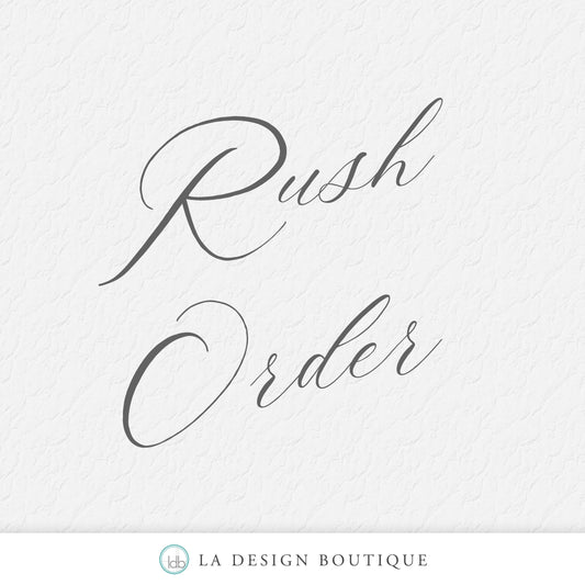 Rush Order