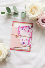 Load image into Gallery viewer, Japanese Inspired Floral Asian Wedding Invitation Suite

