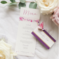 Japanese Inspired Floral Asian Wedding Invitation Suite