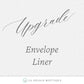 Envelope Liner Upgrade for Invitation Suite
