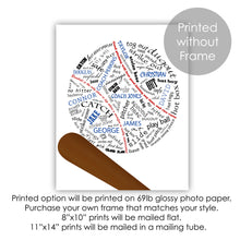 Load image into Gallery viewer, Personalized Baseball Team Gifts with Names
