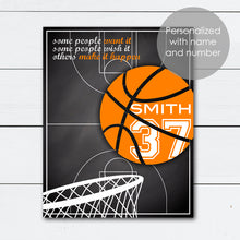 Load image into Gallery viewer, personalized basketball with name gift
