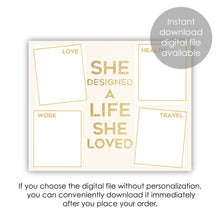 Load image into Gallery viewer, gold vision board printable
