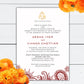 Mehndi Designs Indian Wedding Invitation Suite