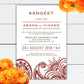 Mehndi Designs Indian Wedding Invitation Suite