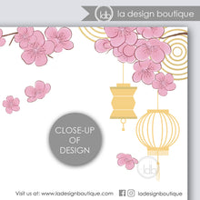 Load image into Gallery viewer, Pink Cherry Blossom Asian Wedding Invitation Suite
