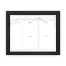 Load image into Gallery viewer, marble vision board planner
