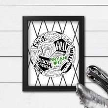 Load image into Gallery viewer, soccer mom gift idea with player name
