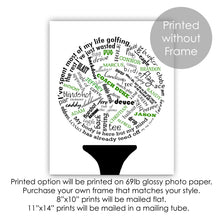 Load image into Gallery viewer, Personalized Golf Ball Gift Ideas with Names
