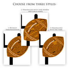 Load image into Gallery viewer, coach gift for football poster
