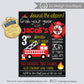 Fireman Birthday Invitation