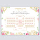 wedding floor plan