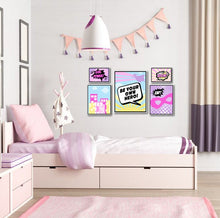 Load image into Gallery viewer, Girl Superhero Art 
