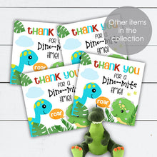 Load image into Gallery viewer, Girl Dinosaur Birthday Invitation
