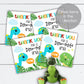 Dinosaur Birthday Party Welcome Sign