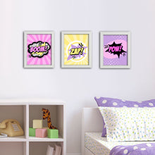 Load image into Gallery viewer, superhero girl art
