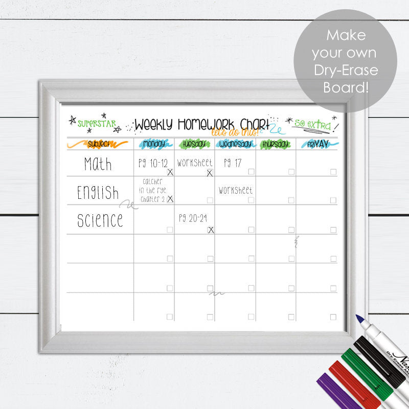 Square Template - Superstar Worksheets