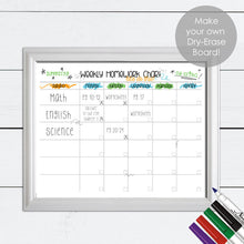 Load image into Gallery viewer, homework chart

