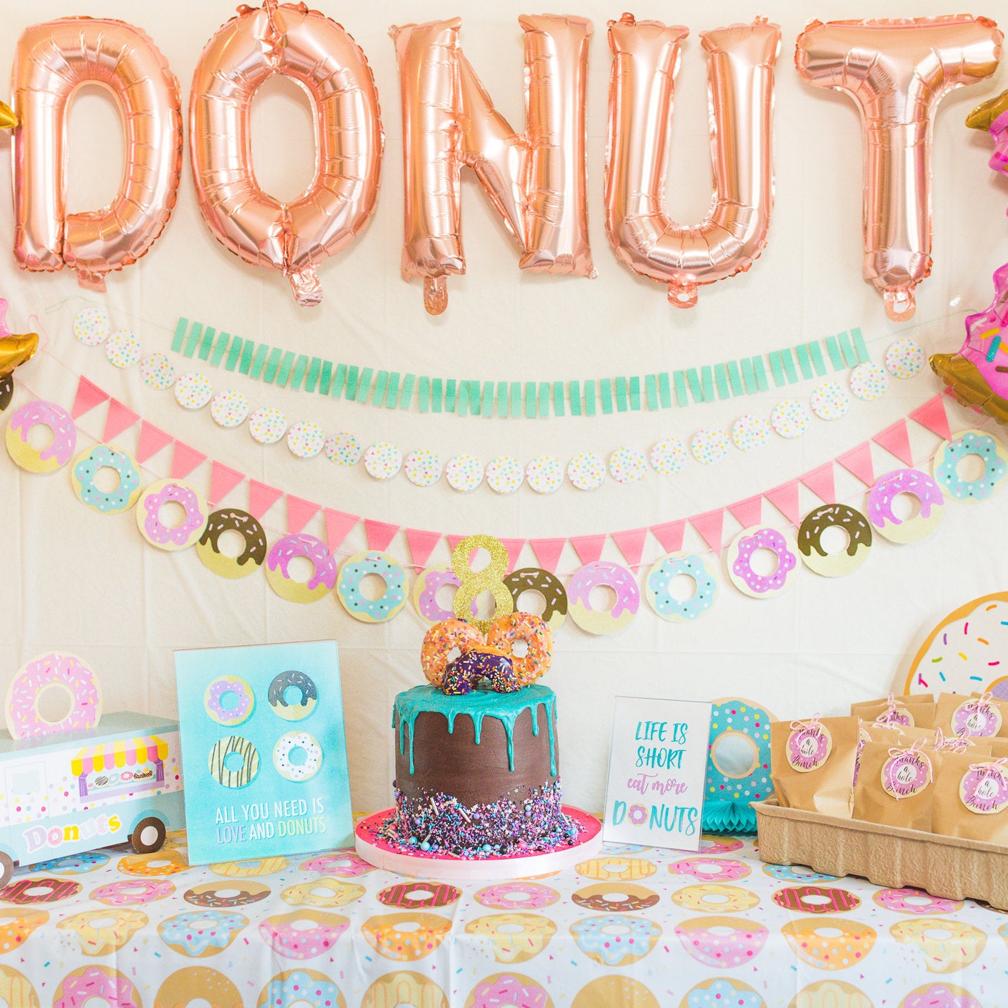 donut party ideas