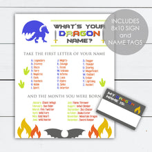 Load image into Gallery viewer, what is your dragon name tag
