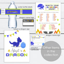 Load image into Gallery viewer, Adopt a Dragon Station with Certificate and Sign
