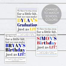 Load image into Gallery viewer, Virtual Graduation Invitation
