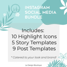 Load image into Gallery viewer, Instagram Social Media Highlight Icons Story Post Templates
