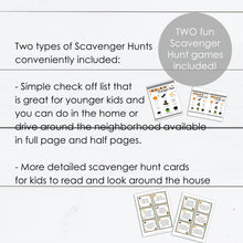Load image into Gallery viewer, Halloween Scavenger Hunt, Halloween Scavenger Hunt For Kids, Halloween Scavenger Hunt Printable, Clue Cards, Trick or Treat, Treasure Hunt

