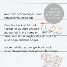 Load image into Gallery viewer, Christmas Scavenger Hunt, Christmas Scavenger Hunt Clues, Christmas Scavenger Hunt Printable, Holiday Activities, Holiday Activity Printable
