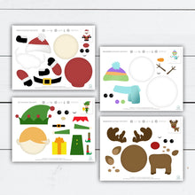 Load image into Gallery viewer, Christmas Activity for Kids, Christmas Activity Printable, Christmas Activity Kit, Activities for Kids, Dear Santa Tray, Scavenger Hunt
