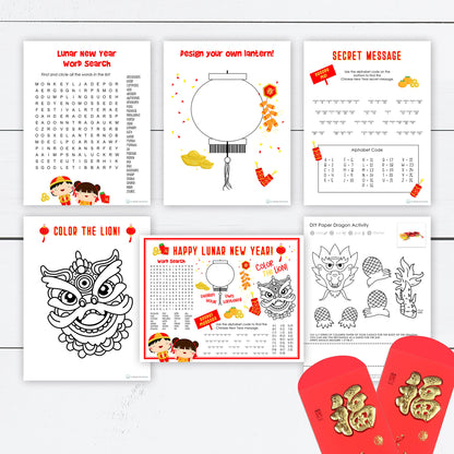 lunar new year activity bundle